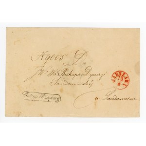 Letter from Warsaw to Sandomierz 19th Century Government Interest (288)