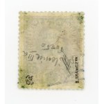 Myślenice, surcharge stamp for 50/42 h. with local type IIIa overprint, 1918. Guarantee (312)