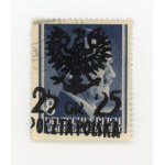 Wąwolnica, 25 gr/8 gr. stamp with local overprint with an edition of 620 pieces. Warranty (332)