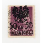 Wąwolnica, 50 gr/30 gr. stamp with local overprint of 603 pieces, 1944. guaranteed (333)