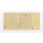 Zamosc, a pair of 25 gr+1.75 zl/12 gr stamps with local overprint with an edition of 920 pieces. Warranty (336)