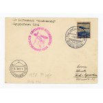Hindenburg, 1936. airmail letter from Frankfurt to Kiel (372)