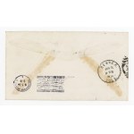 Hindenburg, 1936 - Airmail letter from New York to Frankfurt (374)