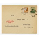 Hindenburg, 1936. airmail letter to Albrechtsdorf, transported by airship LZ 129 Hindenburg (376)