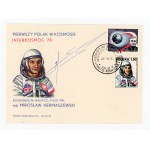 First Pole in Space 1978, series on envelope autographed by Major Miroslaw Hermaszewski (462)