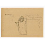 Recommended court letter from Kulikow to Dzibulka 1914, with contents (632)