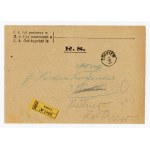 Recommended local court letter from Zhovkva 1911, with contents (633)