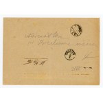 Recommended local court letter from Zhovkva 1911, with contents (633)