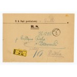 Recommended court letter from Dukla to Dyer 1906, with contents (634)