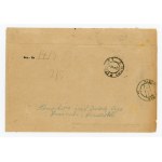 Recommended court letter from Lviv to Rzesna Polska 1912, with contents (635)