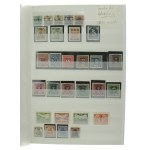 Klaser Poland, un-cashed stamps. Total: about 2100 stamps and 20 blocks (709).