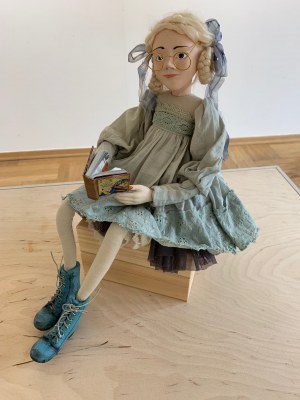 Monika Szambelan-Althamer, Dziewczynka z książką, 2018