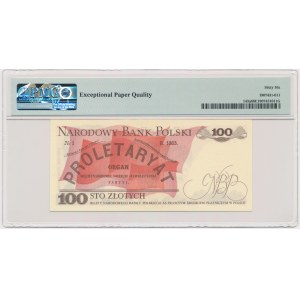 100 Oro 1975 - F - PMG 66 EPQ - RARO