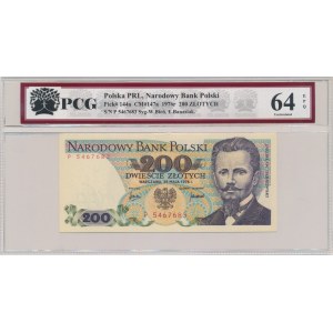 200 złotych 1976 - P - PCG 64 EPQ - RZADKIE