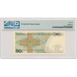 50 złotych 1975 - L - PMG 66 EPQ - RZADKIE