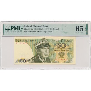 50 złotych 1975 - R - PMG 65 EPQ