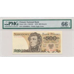 500 zloty 1979 - AZ - PMG 66 EPQ