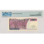 10.000 zl 1987 - C - PMG 65 EPQ - illustrato