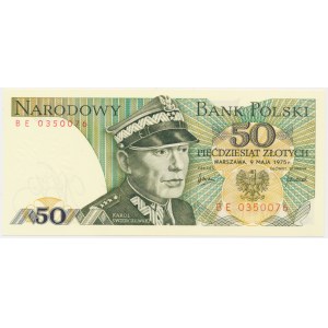 50 zlotých 1975 - BE -