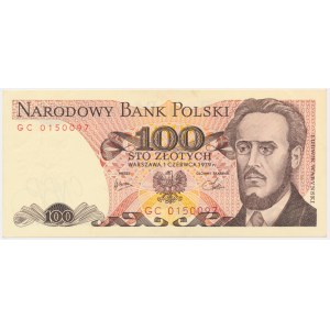 100 złotych 1979 - GC -