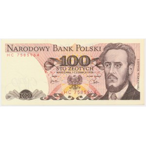 100 złotych 1979 - HC -