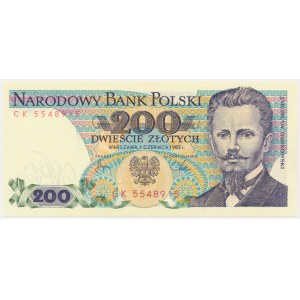200 zloty 1982 - CK -