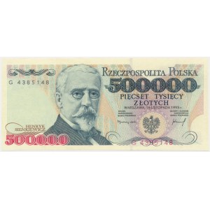 500,000 PLN 1993 - G -.
