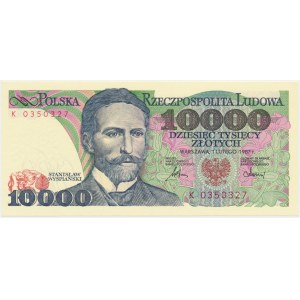 10,000 zloty 1987 - K -.