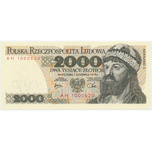 2.000 zl 1979 - AH -