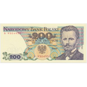 200 złotych 1976 - B -