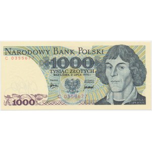1,000 gold 1975 - C - RARE