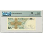 50 gold 1975 - A - PMG 67 EPQ - first series