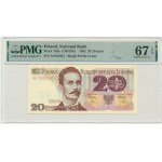 20 gold 1982 - A - PMG 67 EPQ - first series