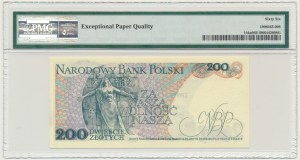 200 złotych 1976 - AA - PMG 66 EPQ - BARDZO RZADKIE
