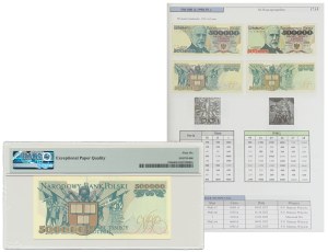 500.000 złotych 1993 - AA - PMG 66 EPQ - BARDZO RZADKIE - ilustrowany