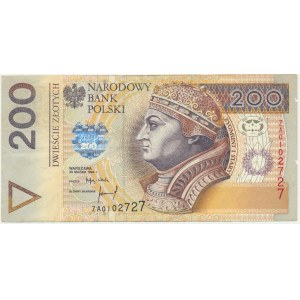 200 zloty 1994 - ZA - Série de remplacement TDLR