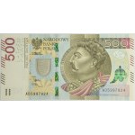 500 złotych 2016 - AD -