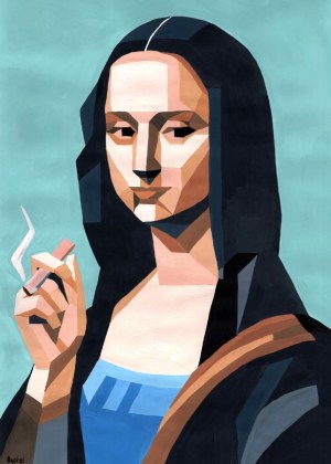 Karolina RYCHEL (ur. 2000), Mona z fają, 2025