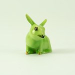 POTACKI Wincenty - Fabryka Porcelany i Wyrobów Ceramicznych Ćmielów - Figurka Królika - 1930s [very rare].