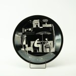 ZPS Chodzież - Decorative platter "Cafes". - 1960s.