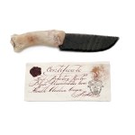 Knife of prehistoric hunter, Libor Tobolák