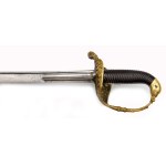 Russian naval officer's sabre combined with double-barrelled percussion pistol