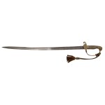 Royal Navy sabre, model 1827 in case, presented to Vice-Admiral Edoardo Tholosan