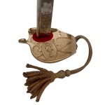 Royal Navy sabre, model 1827 in case, presented to Vice-Admiral Edoardo Tholosan
