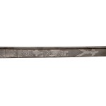 Royal Navy sabre, model 1827 in case, presented to Vice-Admiral Edoardo Tholosan