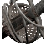 Rapier with belt basket and mussel guard