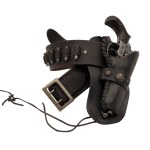 Revolver Colt model 1877 (Thunderer) with holster and cartridge belt