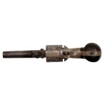 Etched and engraved nipple cartridge revolver, Moore's Patent Firearms Co.