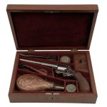 Percussion revolver in cartridge