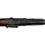 Pair of percussion pistols in cartridge, Antonín Vincenc Lebeda